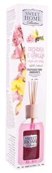Sweet Home Orchidea i Wanilia - Odświeżacz powietrza z patyczkami (100 ml)