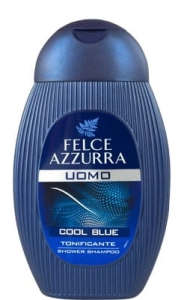 Felce Azzurra Cool Blue - Męski szampon i żel pod prysznic 2w1 (250 ml)