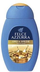 Felce Azzurra Złoto i Przyprawy - Jedwabisty żel pod prysznic (250 ml)