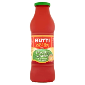 Mutti Passata Basilico - Przecier pomidorowy z bazylią (700 g)