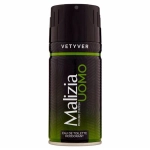 Malizia Uomo Vetyver - Dezodorant w sprayu (150 ml)