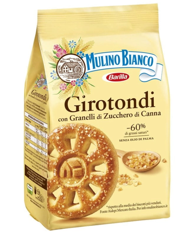 Barilla Mulino Bianco Girotondi - ciastka z cukrem 350g.jpg