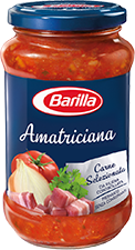 Barilla Amatriciana- Gotowy sos do makaronu z boczkiem(400g).png