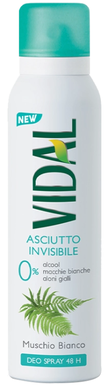 Vidal Muschio Bianco- Dezodorant w sprayu Białe piżmo (150ml).png