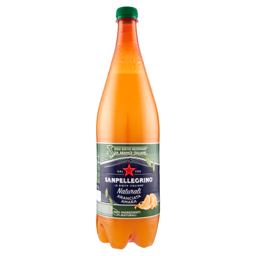 San Pellegrino Aranciata amara - Gazowany napój z gorzkich pomarańczy (1,2 L).png