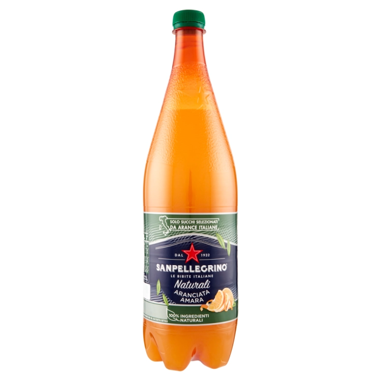 San Pellegrino Aranciata amara - Gazowany napój z gorzkich pomarańczy (1,2 L).png