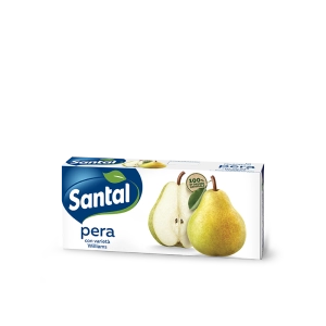 Santal Pera - Sok gruszkowy w kartoniku (3×200 ml)