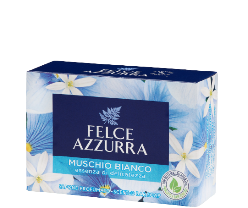Mydło w kostce Felce Azzurra Białe piżmo (100 g)
