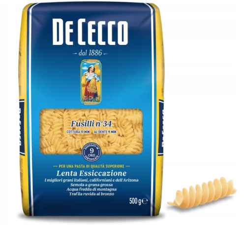 De Cecco Fusilli nr 34 - makaron świderki (500 g).jpg