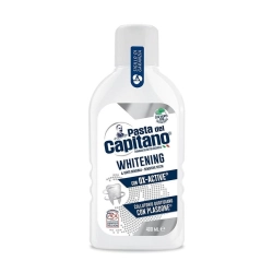 Pasta del Capitano Whitening OX Active - Wybielający płyn do płukania jamy ustnej (400 ml)