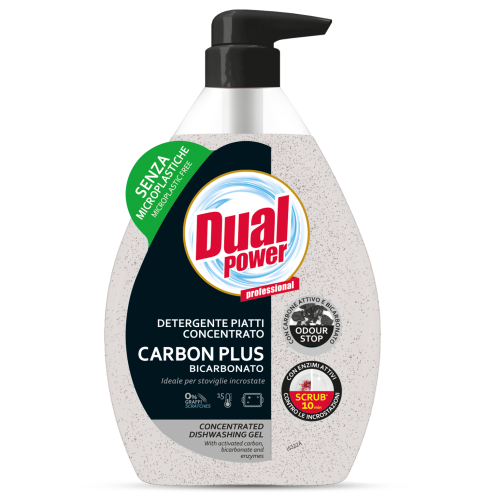 Dual Power Carbon Plus Bicarbonato - Aktywny węgiel Koncentrat do mycia naczyń (1L).png
