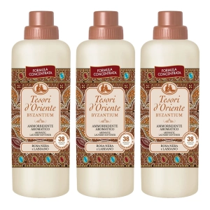 Zestaw Tesori d'Oriente Bizancjum - płyn do płukania ubrań (3 x 760 ml - 114 p.)