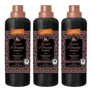 Zestaw Tesori d'Oriente Hammam - płyn do płukania ubrań (3 x 760 ml - 114 p.)
