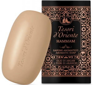 Tesori d'Oriente Hammam - Mydło w kostce w kartoniku (125 g)