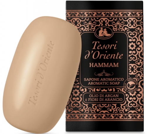 Tesori d'Oriente Hammam - Mydło w kostce w kartoniku (125 g).png