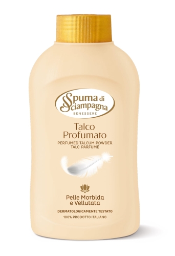 Spuma di Sciampagna Włoski talk perfumowany 200g