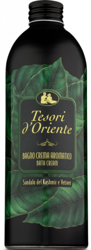 Tesori d'Oriente Sandalo del Kashmir e Vetiver - Płyn do kąpieli (500 ml)