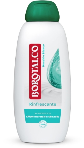 Borotalco Muschio Bianco - żel pod prysznic Białe Piżmo (450 ml)