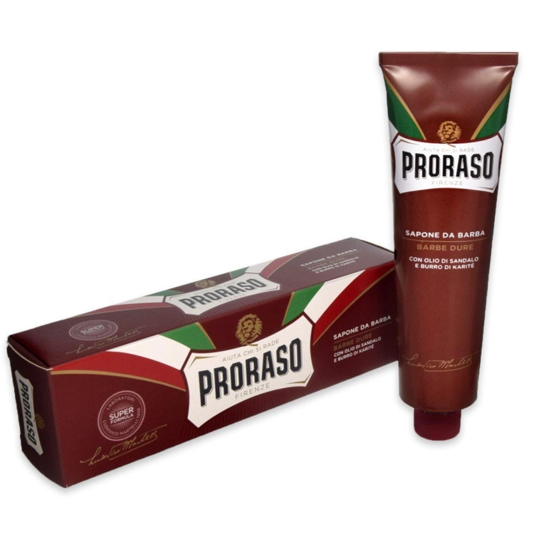 Mydełko do golenia Proraso w tubce - Twardy zarost