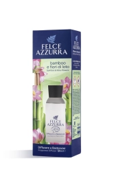Felce Azzurra Bambus i Kwiat lotosu - Odświeżacz powietrza z patyczkami (120 ml)