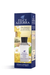 Felce Azzurra Biała herbata i Osmanthus - Odświeżacz powietrza z patyczkami (120 ml)