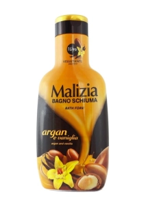 Malizia Argan i Wanilia - Płyn do kąpieli (1 L)