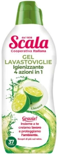 Scala Gel Lavastoviglie 4w1 Limone  - żel do zmywarki (750 ml)