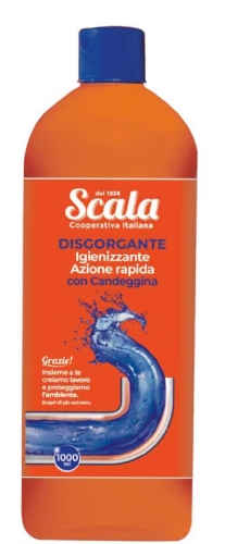 Scala Disgorgante Candeggina - środek do udrażniania rur z wybielaczem (1 L)