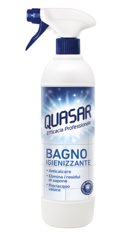 Quasar Bagno - Odkamieniający płyn do czyszczenia łazienek w sprayu (580 ml)