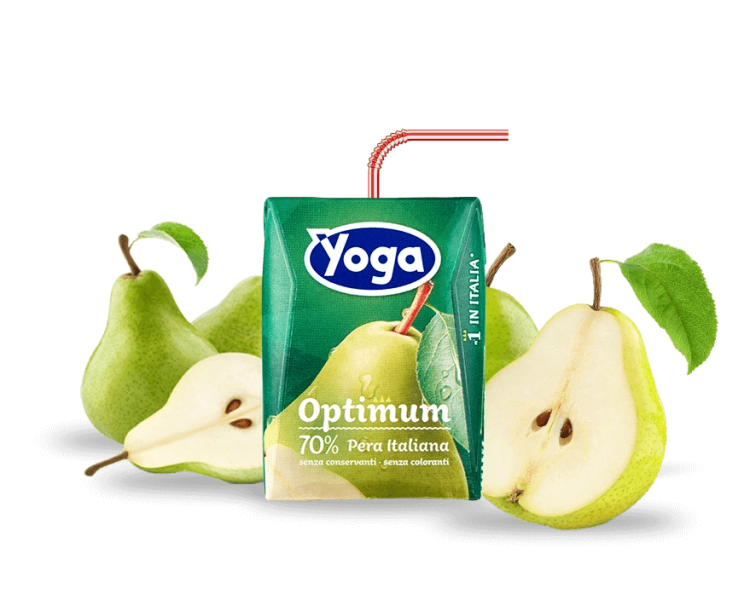Yoga Optimum Pera - Sok gruszkowy (3 x 200 ml)