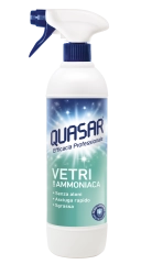 Quasar Vetri Amoniak - profesjonalny płyn do mycia szyb w sprayu (580 ml)