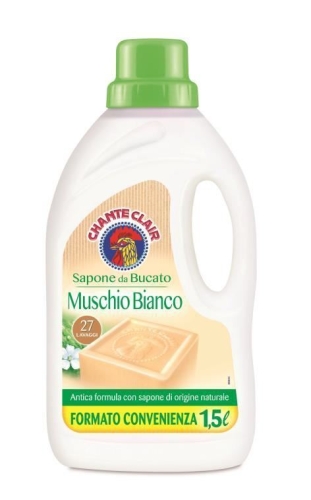 Chanteclair Białe piżmo - Mydło do prania (1,5 L - 27 p)