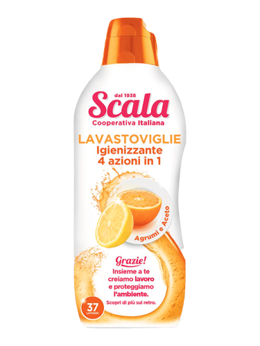 Scala Gel Lavastoviglie 4w1 Agrumi - żel do zmywarki (750 ml)