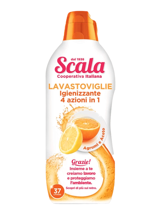 Scala Gel Lavastoviglie 4w1 Agrumi - żel do zmywarki (750 ml)