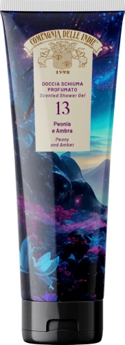 COMPAGNIA DELLE INDIE PEONIA AMBRA 13 - żel pod prysznic Piwonia i Ambra (250 ml)