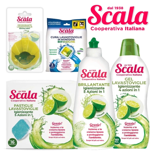 Scala Limone - zestaw wszystko do zmywarki (5 szt.)