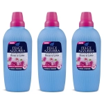 Zestaw Felce Azzurra - Płyn do płukania Róża i kwiat lotosu (3 x 2L)