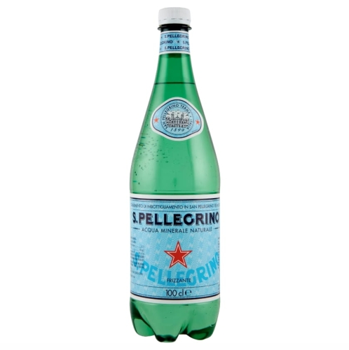 San Pellegrino Aqua Frizzante - Woda mineralna naturalnie gazowana PET (1 L)