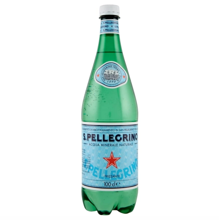 San Pellegrino Aqua Frizzante - Woda mineralna naturalnie gazowana PET (1 L)