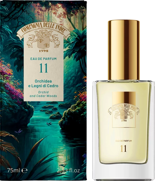 COMPAGNIA DELLE INDIE ORCHIDEA LEGNI DI CEDRO [11] - woda perfumowana Orchidea i Drzewo Cedrowe (75 ml)