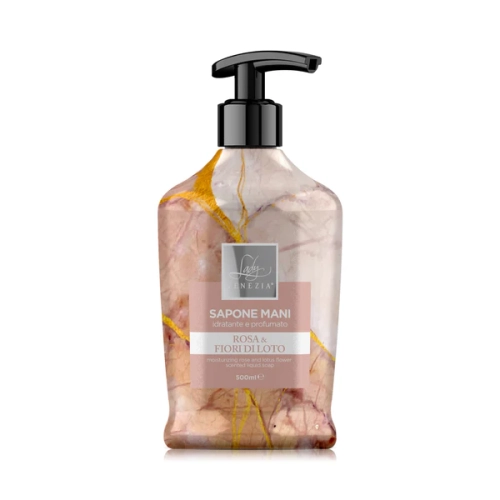 VENEZIA MANI MARNI ROSA&FIORI DI LOTO - mydło do rąk kwiat róży i lotosu (500 ml)