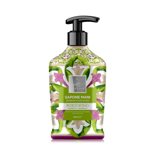 VENEZIA SAPONE MANI CERAMICHE PORTOFITO MUGHETTO&MA - mydło w płynie konwalia i magnolia (500 ml)