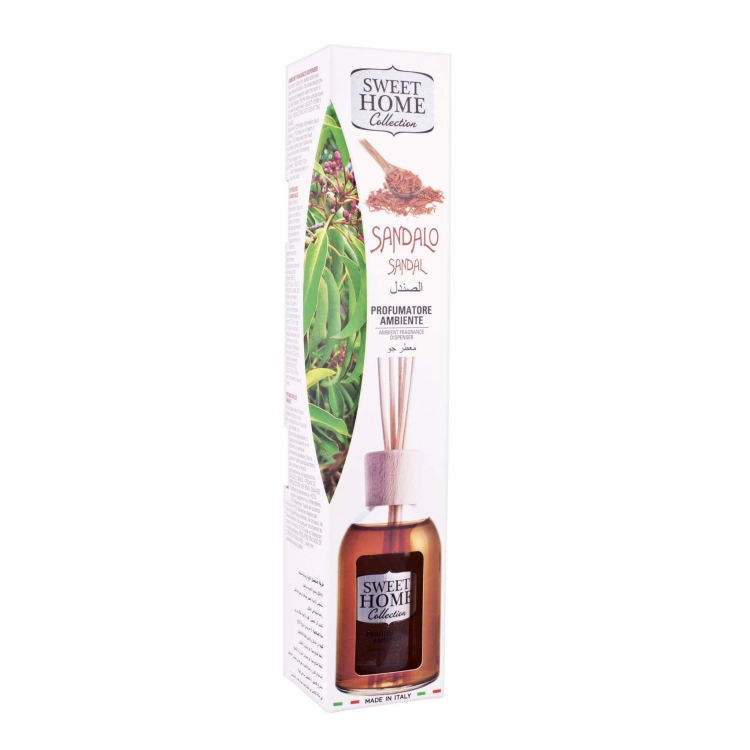 Sweet Home Sandalo - Odświeżacz powietrza z patyczkami (100 ml)