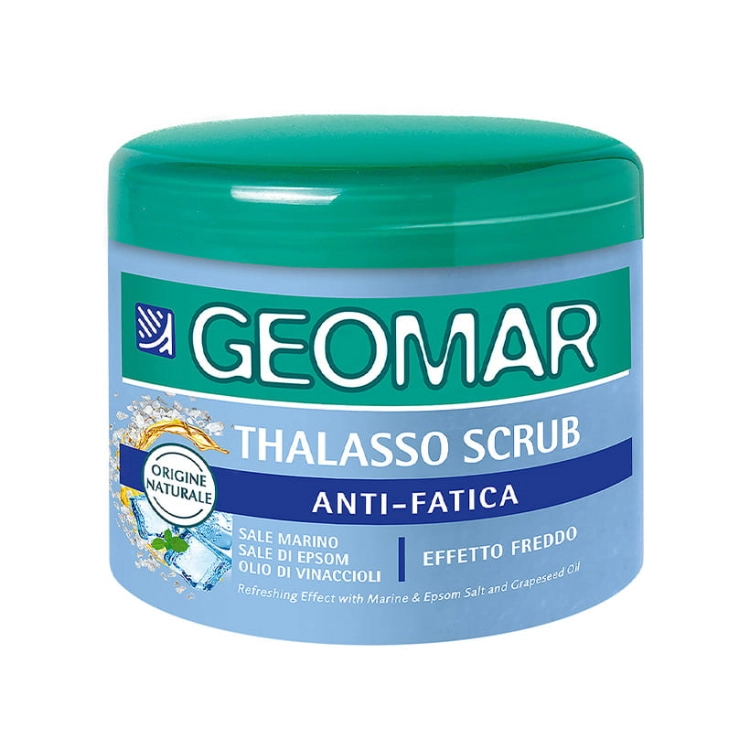 Geomar Thalasso Scrub Anti-Fatica - odżywczy i wygładzający peeling (600 g)