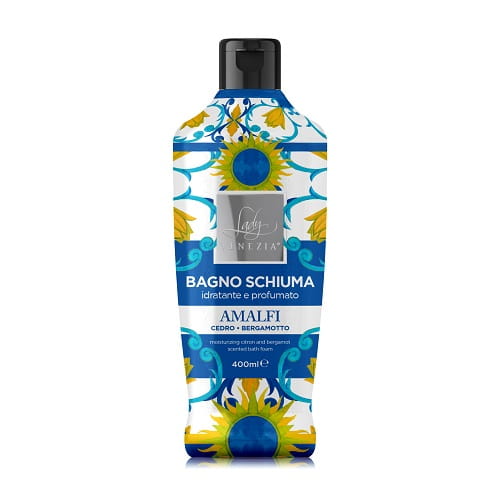VENEZIA BAGNOSCHIUMA CERAMICHE AMALFI CEDRO&BERGA - płyn do kąpieli cedr i bergamotka (400 ml)