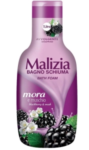 Płyn do kąpieli Malizia Białe Piżmo i Leśna Jeżyna