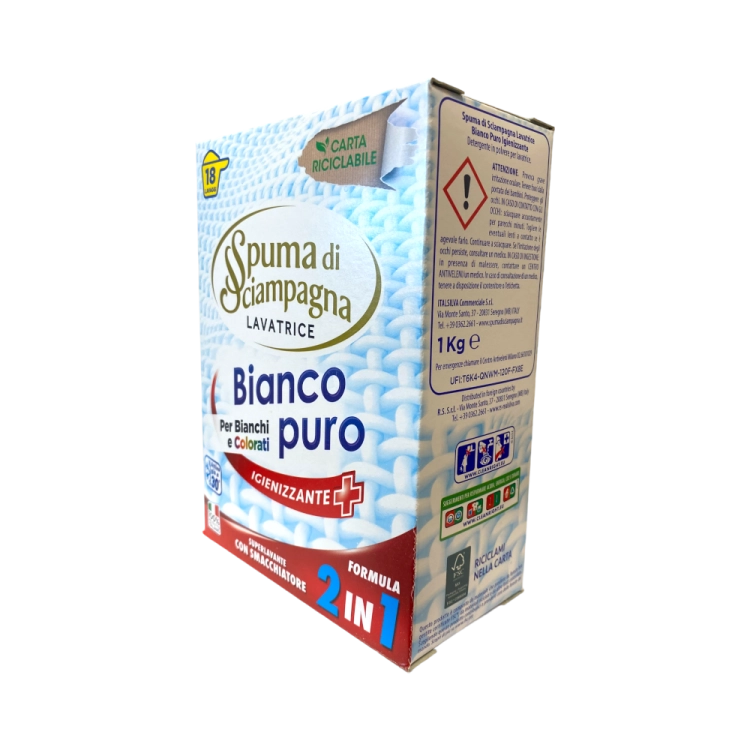 Spuma di Sciampagna Bianco Puro - Proszek do prania Bianco Puro (1kg - 18p)