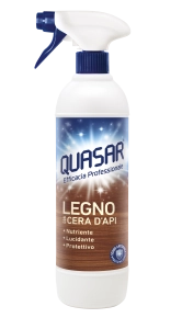 Quasar Legno - profesjonalny płyn do czyszczenia powierzchni drewnianych i parkietów (580 ml)