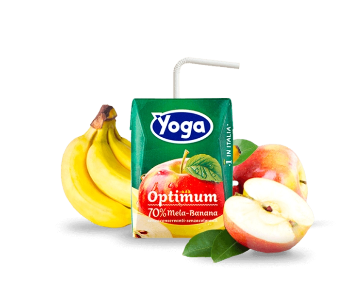 Yoga Optimum Mela Banana - Sok Jabłko-Banan (3 x 200 ml)
