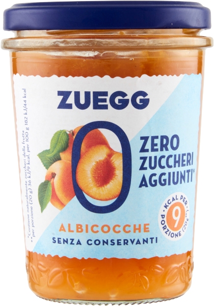 Zuegg Albiococche - Dżem morelowy bez dodatku cukru (220 g)